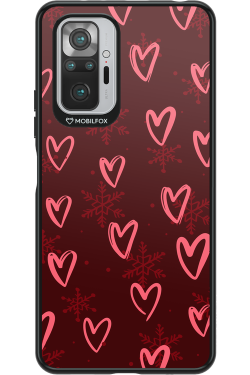 Christmas Hearts - Xiaomi Redmi Note 10S