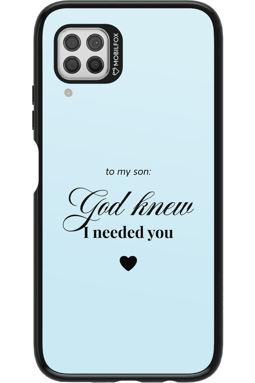 To My Son - Huawei P40 Lite