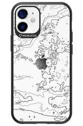 Contour Map - Apple iPhone 12 Mini