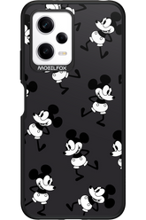 Iconic Mouse (antracite pattern) - Xiaomi Redmi Note 12 5G