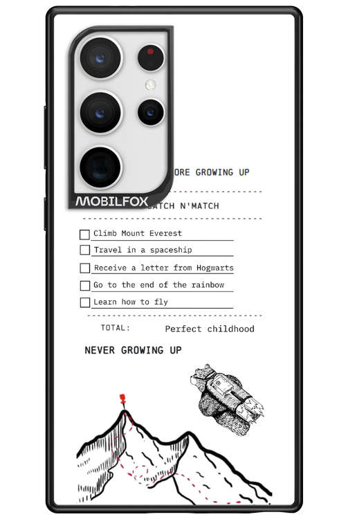 things to do before growing up - Samsung Galaxy S24 Ultra