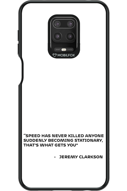 Speed Philosophy - Xiaomi Redmi Note 9 Pro