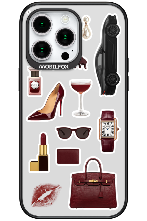 Classy Burgundy - Apple iPhone 15 Pro Max