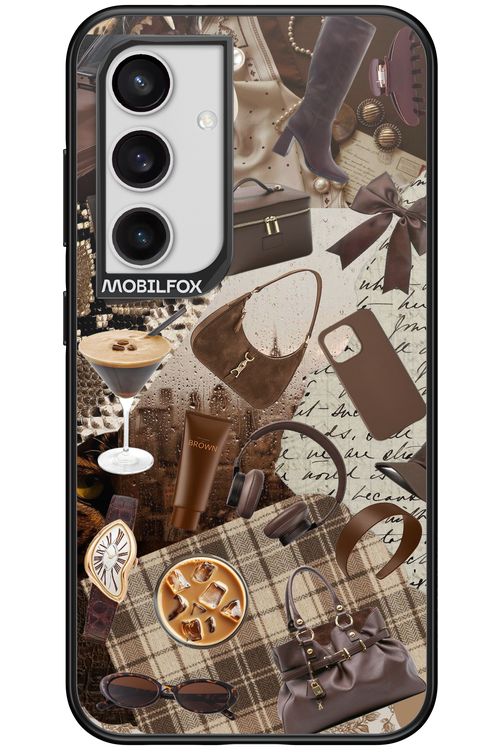 Brown Love - Samsung Galaxy S24
