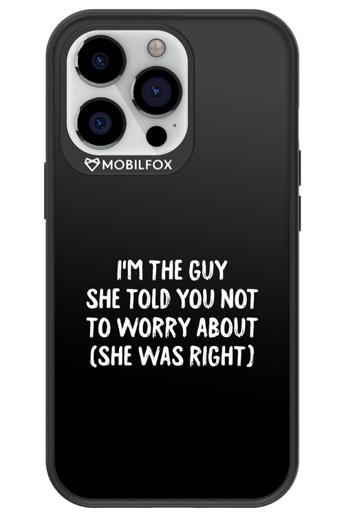 She was right - Apple iPhone 13 Pro