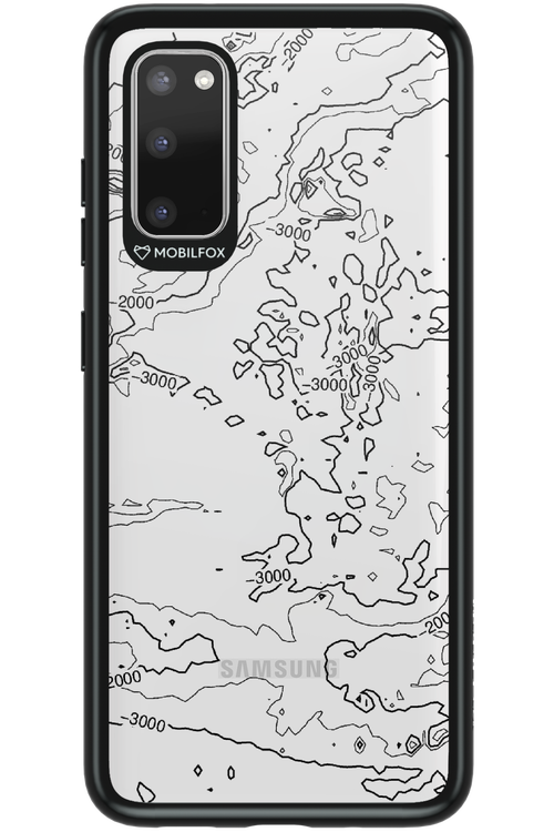 Contour Map - Samsung Galaxy S20