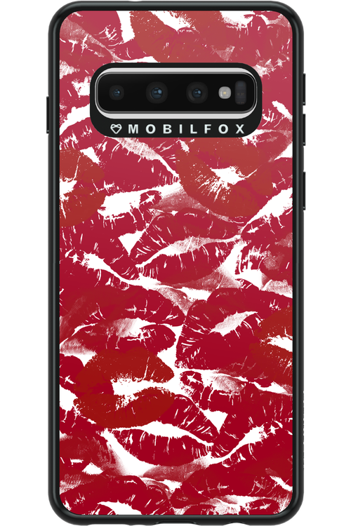 Burgundy and Kiss 2.0 - Samsung Galaxy S10