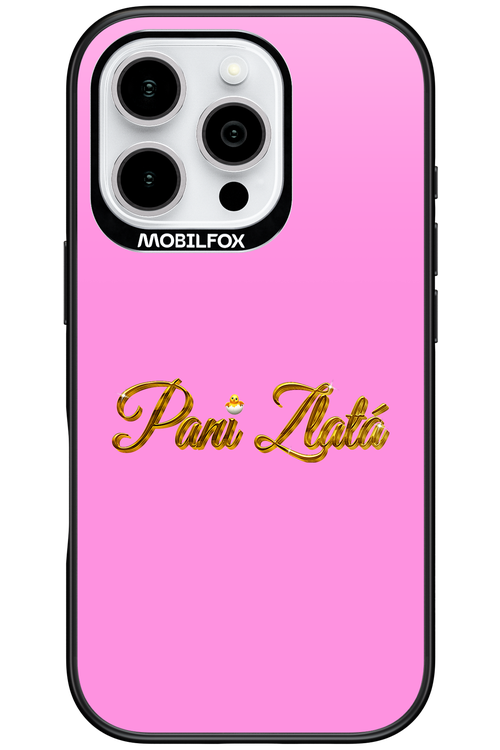 Pani Zlatá - Apple iPhone 16 Pro