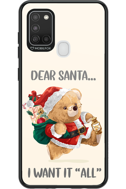 Dear Santa i want it all - Samsung Galaxy A21 S
