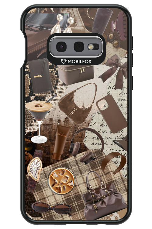 Brown Love - Samsung Galaxy S10e