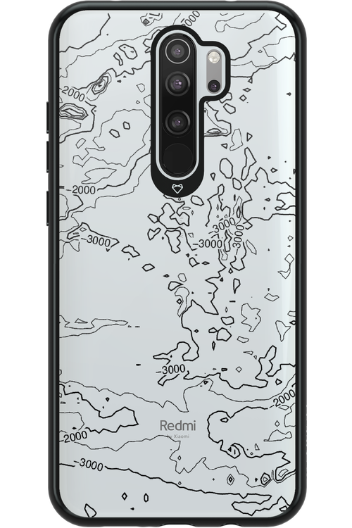 Contour Map - Xiaomi Redmi Note 8 Pro