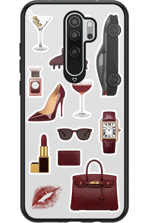 Classy Burgundy 2.0 - Xiaomi Redmi Note 8 Pro