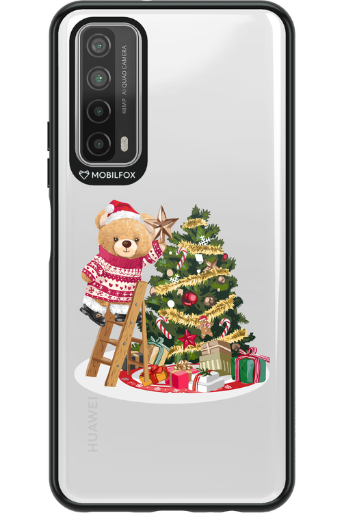 Christmas Bear (Transparent) - Huawei P Smart 2021