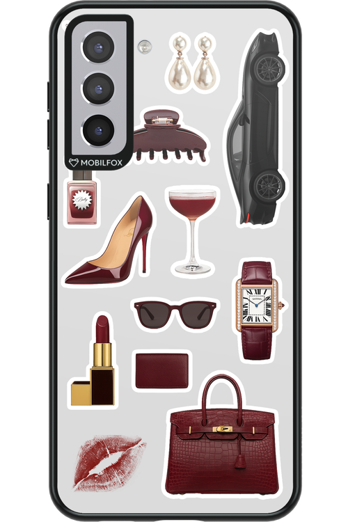Classy Burgundy - Samsung Galaxy S21+