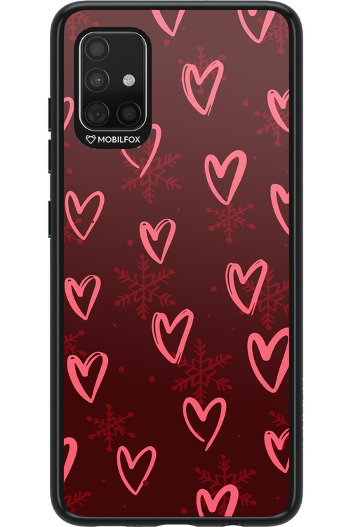 Christmas Hearts - Samsung Galaxy A51