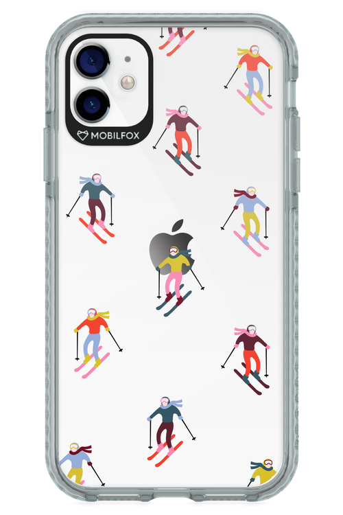 Snow Motion (Transparent) - Apple iPhone 11