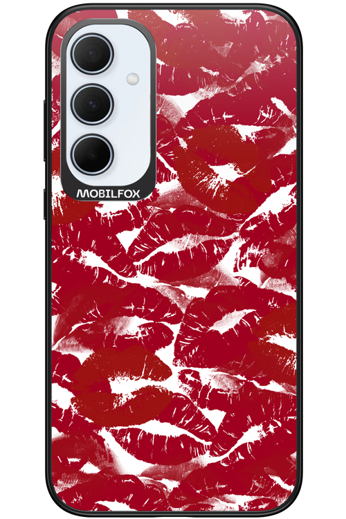 Burgundy and Kiss 2.0 - Samsung Galaxy A35