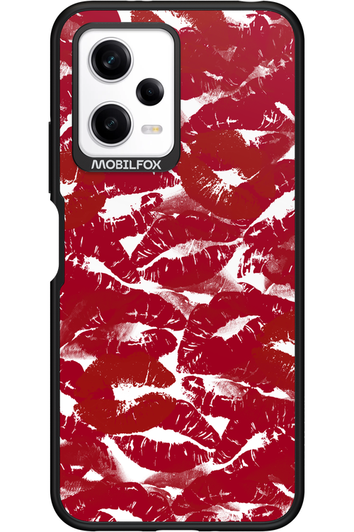 Burgundy and Kiss - Xiaomi Redmi Note 12 5G