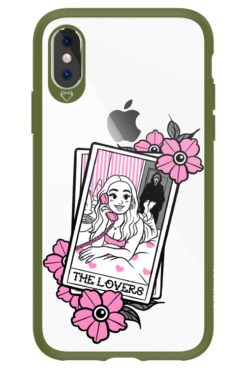 The Spooky Lovers (Transparent) - Apple iPhone XS