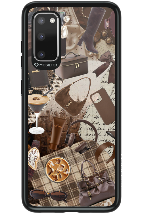 Brown Love - Samsung Galaxy S20