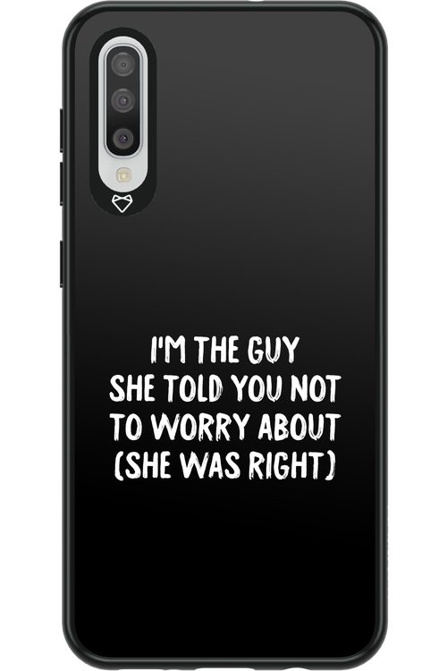 She was right 2.0 - Samsung Galaxy A50