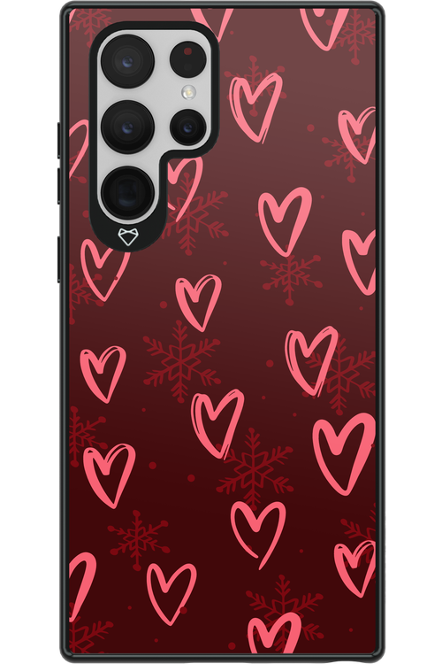 Christmas Hearts - Samsung Galaxy S22 Ultra