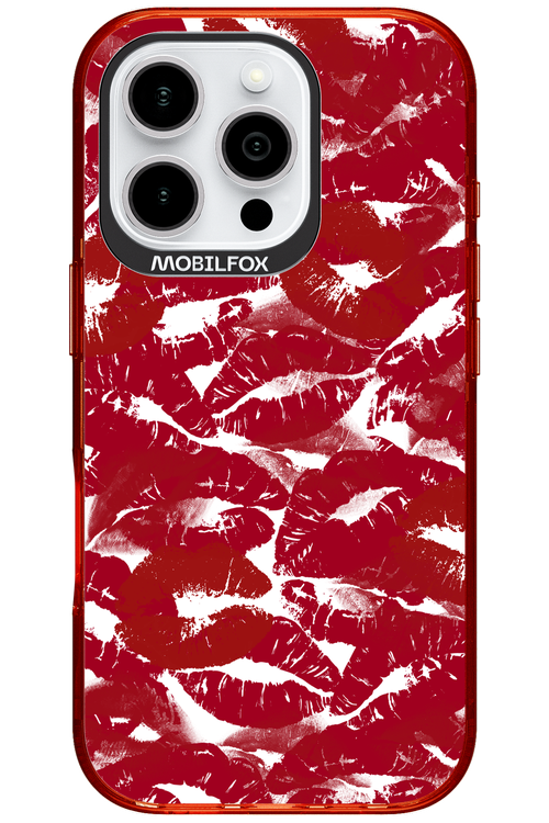 Burgundy and Kiss 2.0 - Apple iPhone 16 Pro