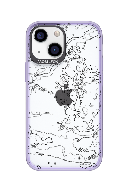 Contour Map - Apple iPhone 13 Mini