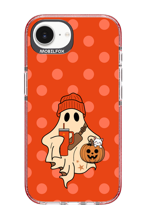 Ghost Girl (Orange) - Apple iPhone 16e