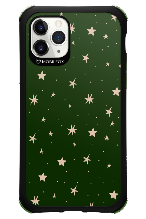 Forest Green Stars - Apple iPhone 11 Pro