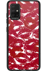 Burgundy and Kiss 2.0 - Samsung Galaxy A51