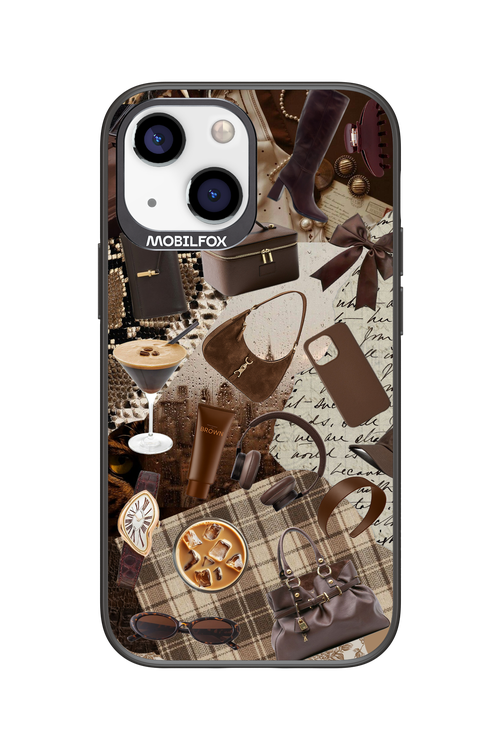 Brown Love - Apple iPhone 13 Mini