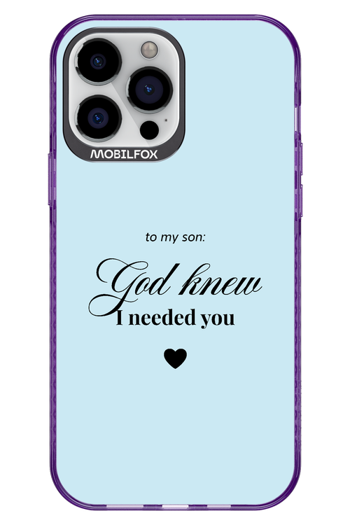 To My Son 2.0 - Apple iPhone 13 Pro Max