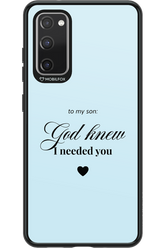 To My Son 2.0 - Samsung Galaxy S20 FE