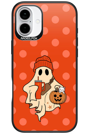 Ghost Girl (Orange) - Apple iPhone 16 Plus