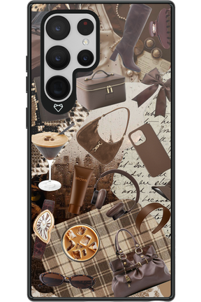Brown Love - Samsung Galaxy S22 Ultra