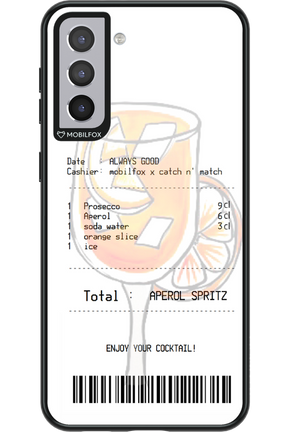 aperol spritz cocktail - Samsung Galaxy S21+