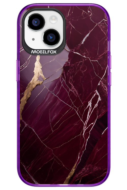 Burgundy Marble - Apple iPhone 15