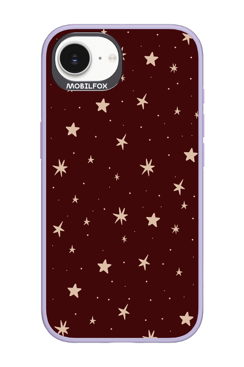 Burgundy Stars - Apple iPhone 16e