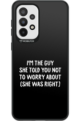 She was right 2.0 - Samsung Galaxy A33
