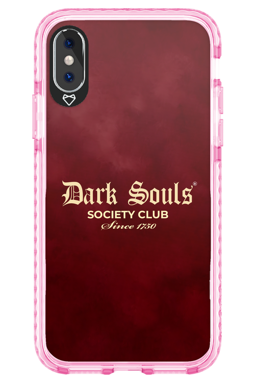 Dark Souls (Burgundy) - Apple iPhone X