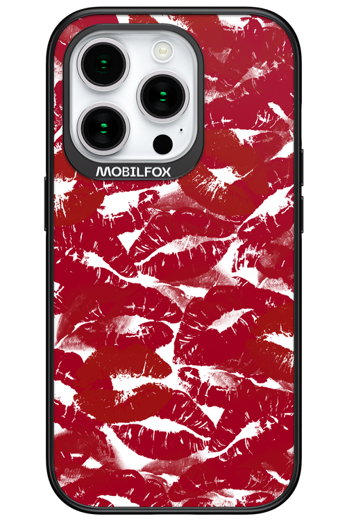 Burgundy and Kiss 2.0 - Apple iPhone 15 Pro