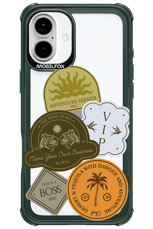 Badge Keeper - Apple iPhone 16 Plus