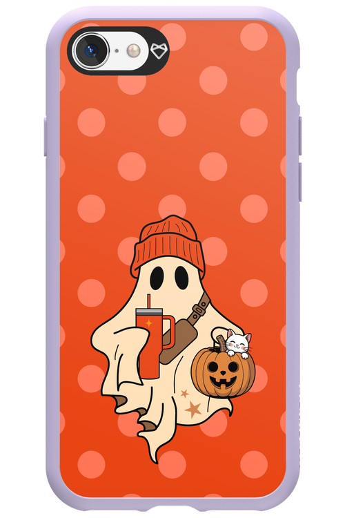 Ghost Girl (Orange) - Apple iPhone SE 2020