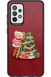 Christmas Bear (Burgundy) - Samsung Galaxy A72
