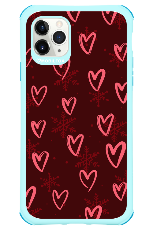 Christmas Hearts - Apple iPhone 11 Pro Max