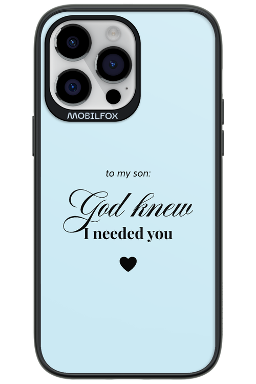To My Son 2.0 - Apple iPhone 14 Pro Max