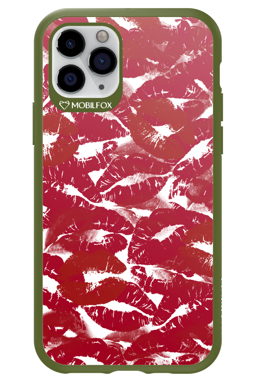 Burgundy and Kiss 2.0 - Apple iPhone 11 Pro