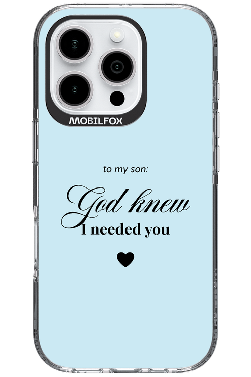 To My Son 2.0 - Apple iPhone 16 Pro