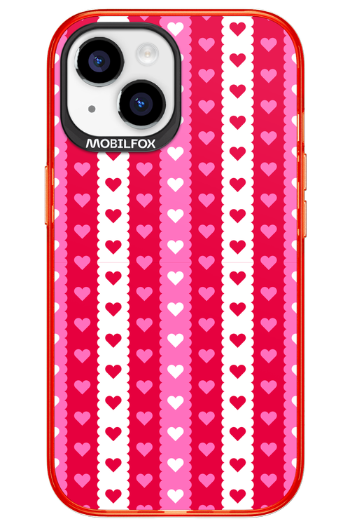 Christmas Heart Biscuit - Apple iPhone 15